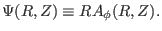 $\displaystyle \Psi (R, Z) \equiv R A_{\phi} (R, Z) .$