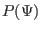 $ P (\Psi)$