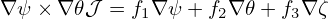         ( ∮ --dℓp--)−1 sign(Ψ′)
g = − 2πq   R |∇ Ψ|    sign(𝒥 ).
