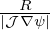 𝒥 = R (R 𝜃Zψ − R ψZ𝜃).
