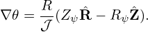          ∫
K(ψ) = 1--  J ⋅∇𝜃dτ,
       2π  V
