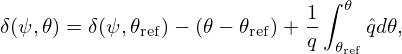     (   𝒥           ∂(qδ))
B =   −--2∇ψ ⋅∇ 𝜃+ g----- ∇ ψ + I(ψ )∇ 𝜃+ g(ψ)∇ ζ,
       R             ∂ψ
