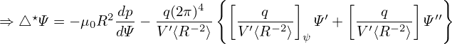     1 ∮  1B        1 B  (r) 1 ∮        1 B (r)1        r B (r)
q =---   ---ϕdℓp ≈ ----ϕ-----   dℓp = ----ϕ-----2πr = ----ϕ---,
   2π    R Bp      2πBp (r)R0         2π Bp(r)R0      R0 Bp(r)
