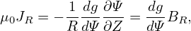 I   = 1-2π[g(Ψ ) − g(Ψ )],
 pol  μ0      2     1
