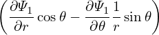        [ (    )2    ]
1-dr-d- r  dΨ0-  dΔ- = − μ02R0rP ′(Ψ0)+ -1-dΨ0,
rdΨ0 dr     dr   dr                    R0  dr
