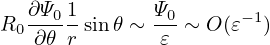 1 d  dΨ
- --r---= − μ0R0Jϕ(r),
r dr dr
